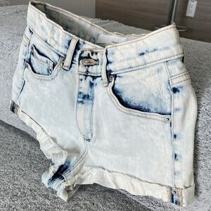 Garage denim shorts